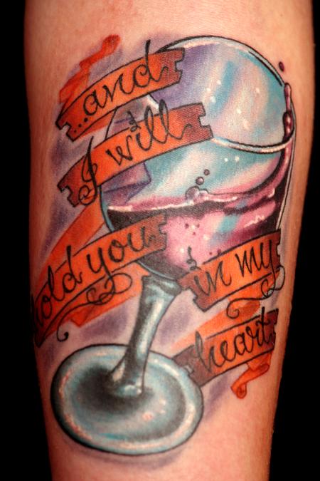 Travis Litke - Wine Glass Splash For Grandma